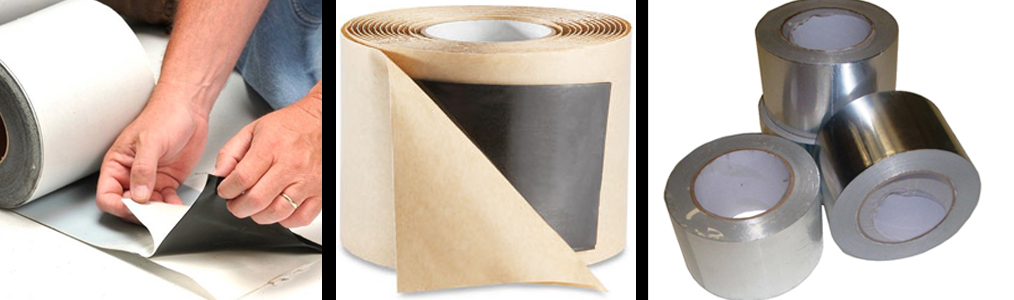 Butyl tape in a variety of formats